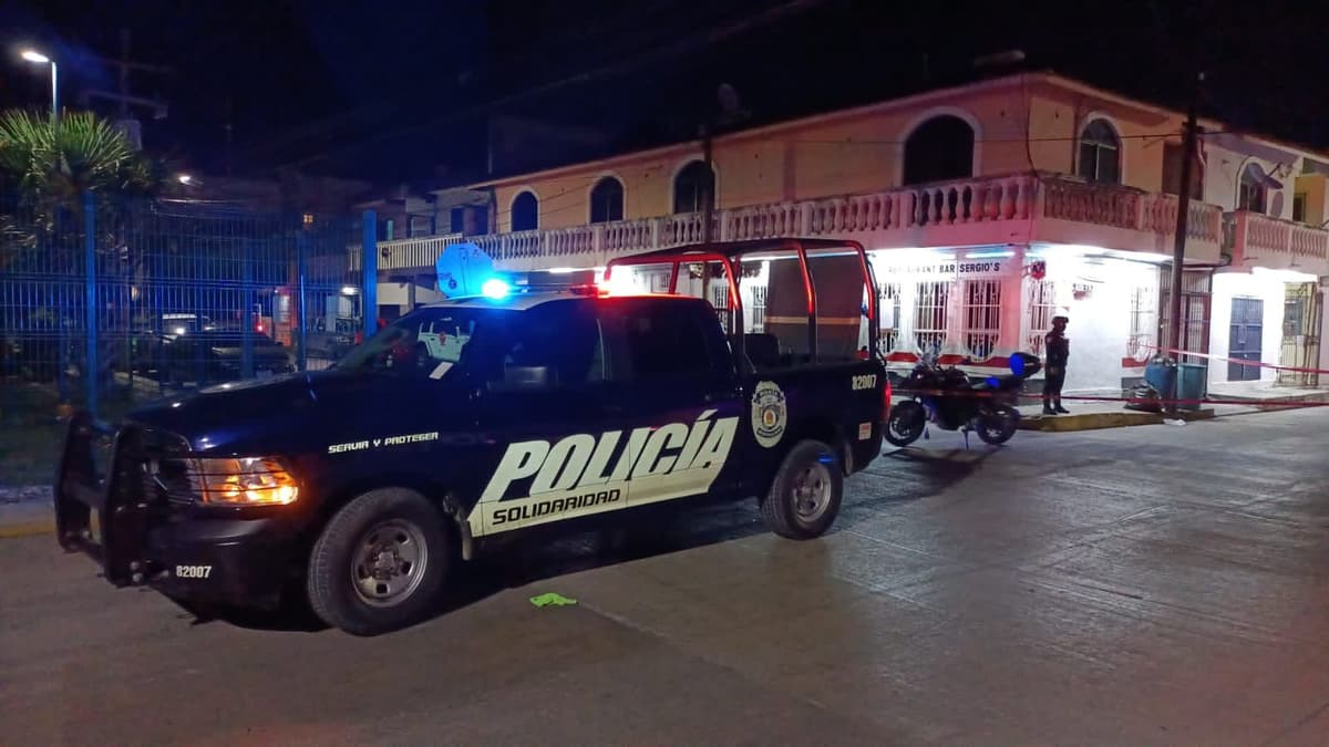 Disparan contra bar en Playa del Carmen