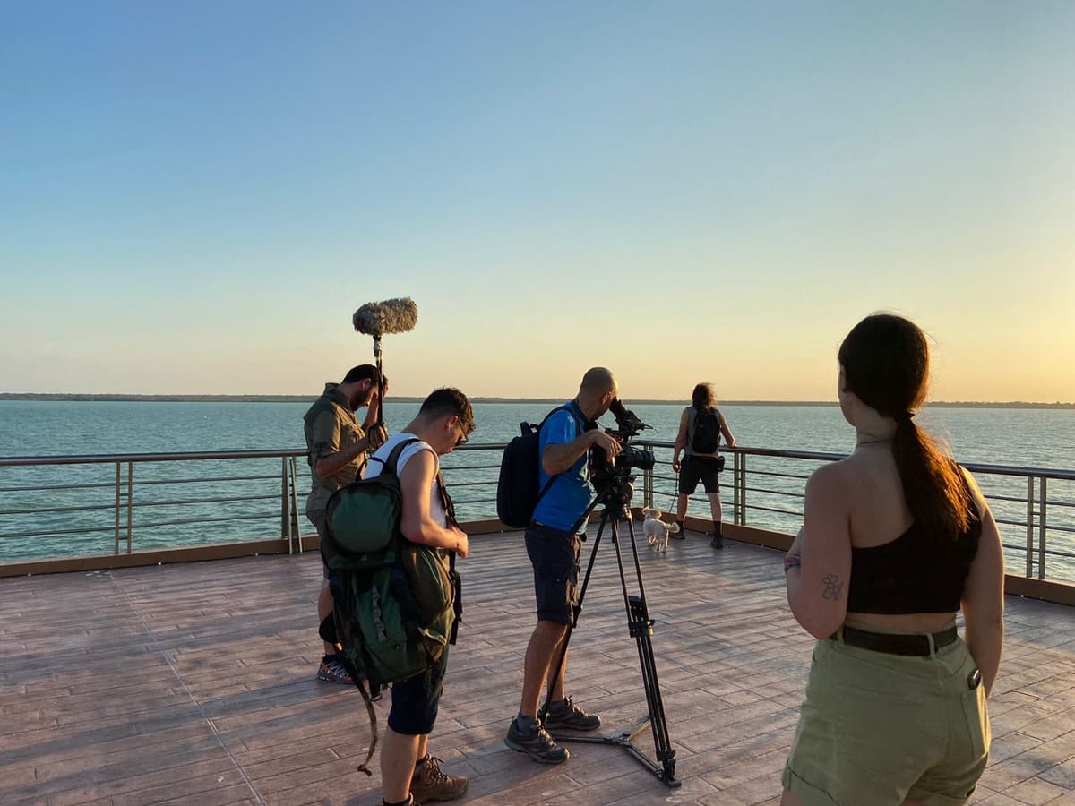 En Costa Maya, graban interesante documental para mostrar las maravillas del destino