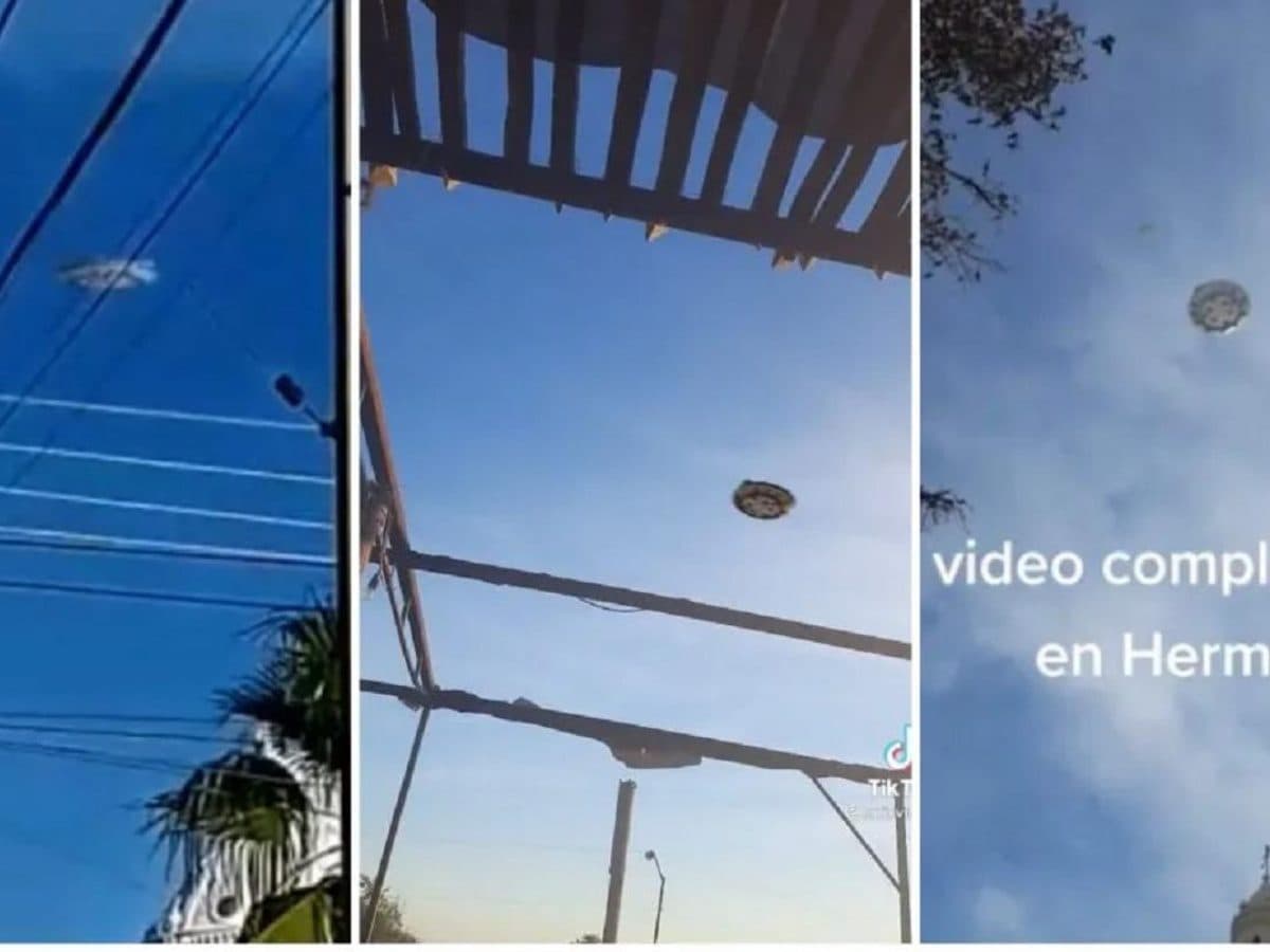 Video: ovnis montados en Hermosillo se hacen virales en TikTok