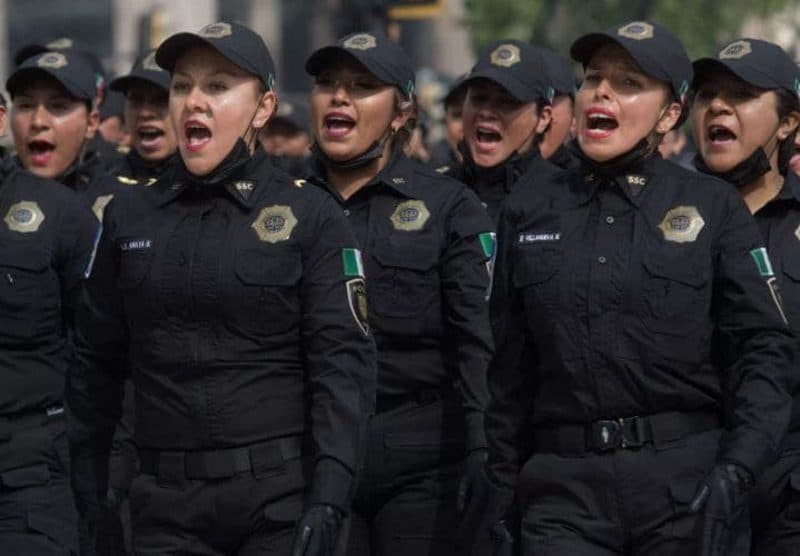 En CdMx, tres mil mujeres policías vigilarán la marcha del 8M