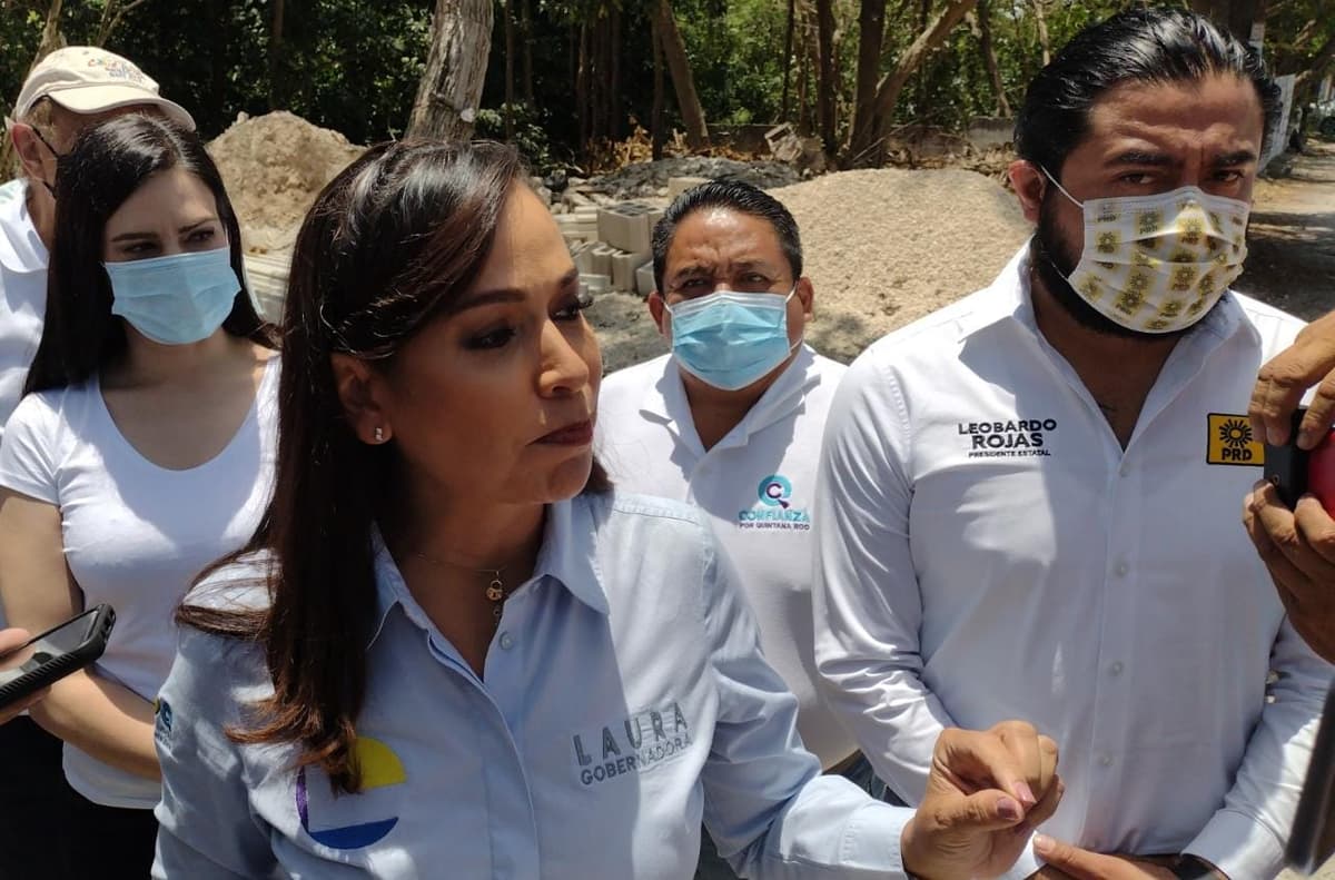 Denuncian a Laura Fernández, candidata a la gubernatura de Q.Roo, por negligencia y peculado