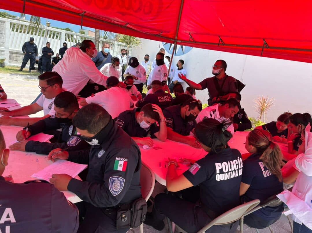 Evaluados, más de 500 elementos de Seguridad Pública en Quintana Roo en 2022