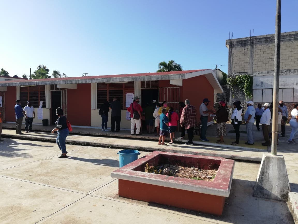 Habitantes de San Ángel aseguran haber sido excluidos del listado nominal para revocación