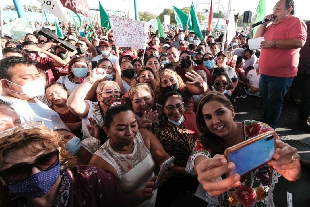 Mara Lezama constata en JMM la desigualdad causada por los malos gobiernos