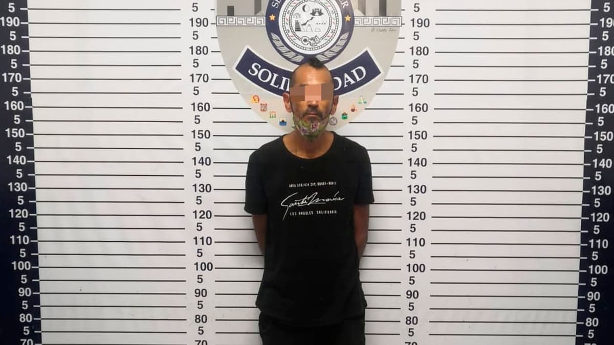 Capturan a sujeto originario de Sonora en Playa del Carmen con posesión de drogas