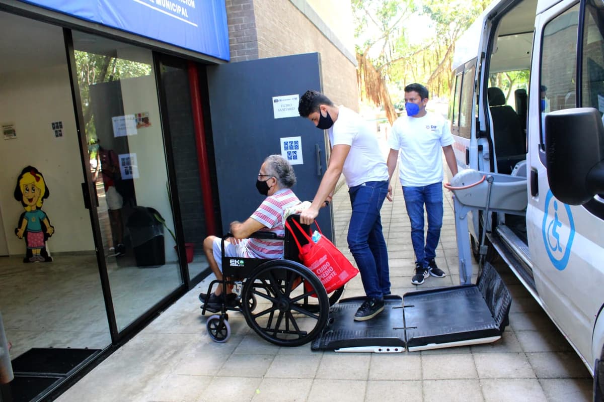 Transporte inclusivo para pacientes del CRIM Solidaridad