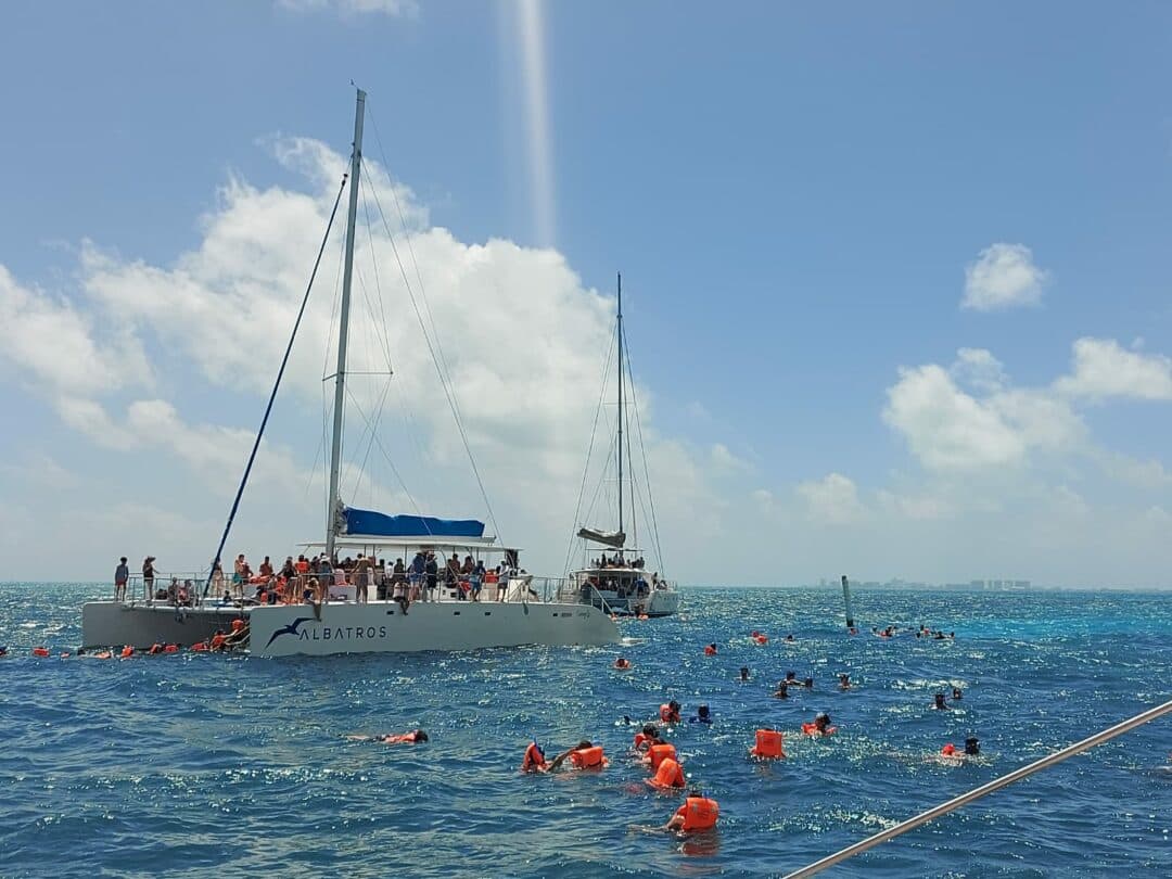 Prohíben alimentar peces en actividades de snorkel en Isla Mujeres