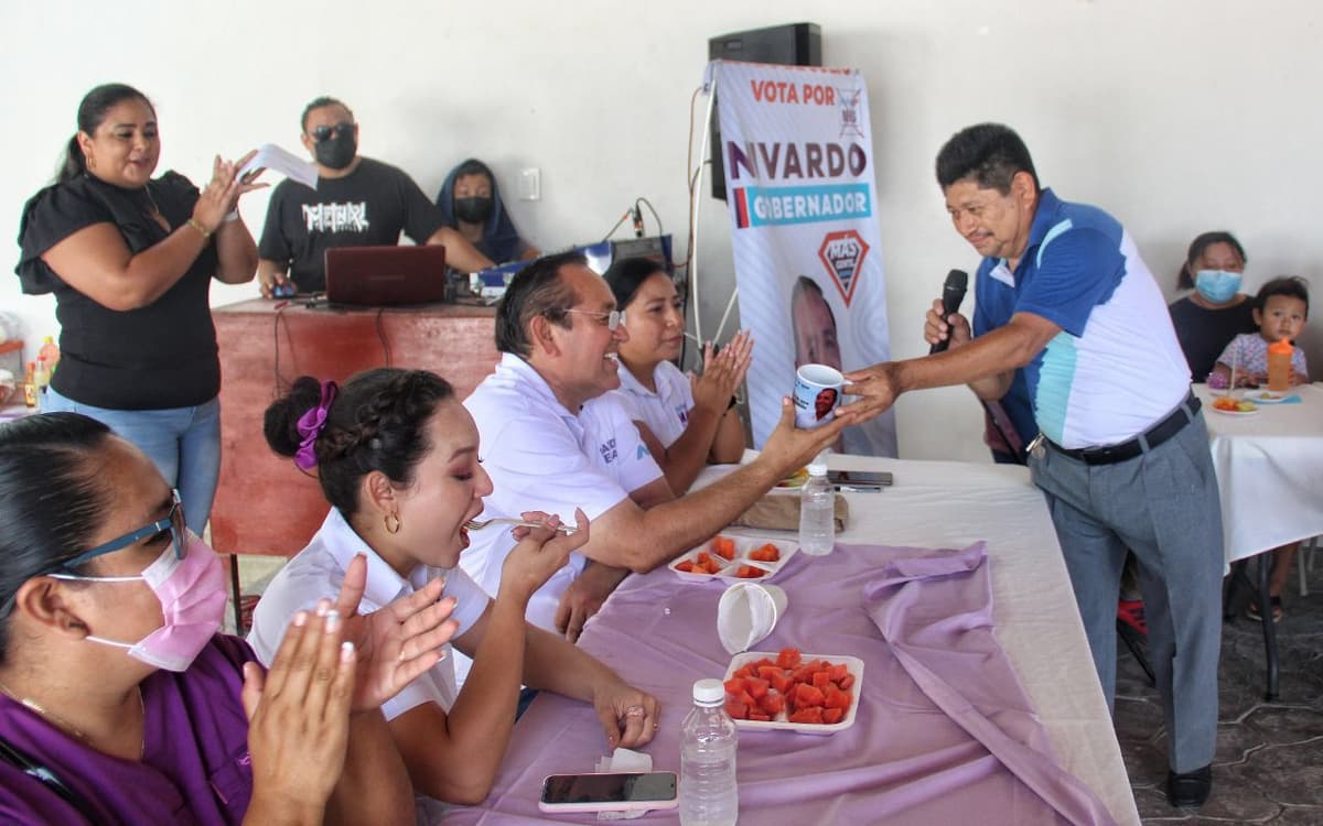 Promete Nivardo Mena un gobierno centrado en la salud