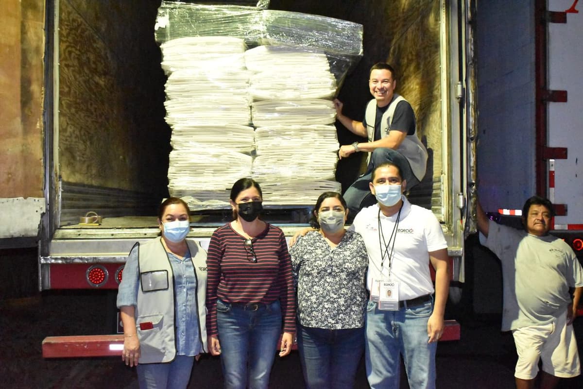 Llegan al IEQROO boletas para gubernatura y diputaciones locales