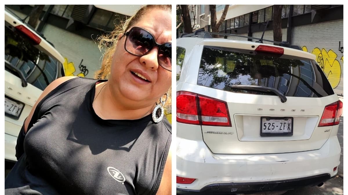 VIDEO: Una conductora roció con gas pimienta a ciclista