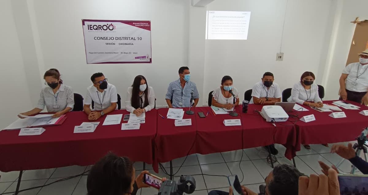 Alistan arribo de paquetes electorales al Distrito 10 en Playa del Carmen