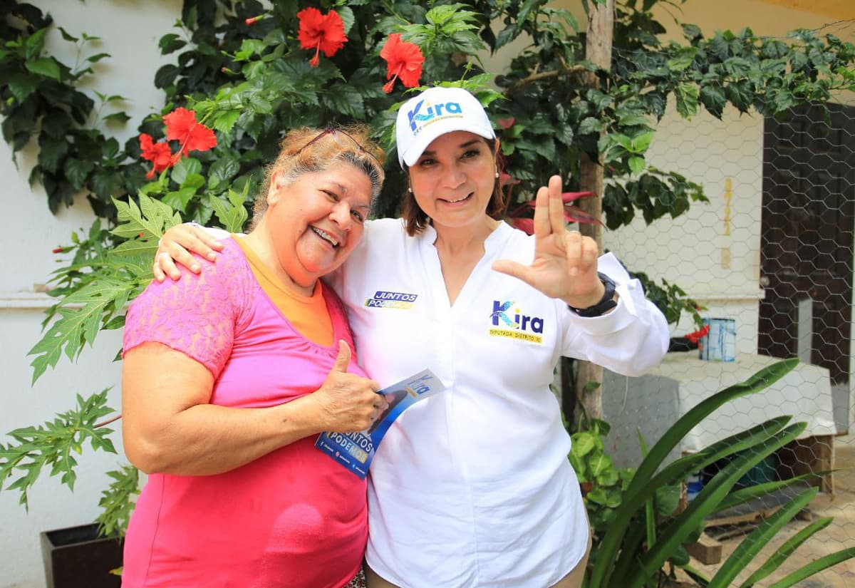 Confían playenses en las propuestas de Kira Iris