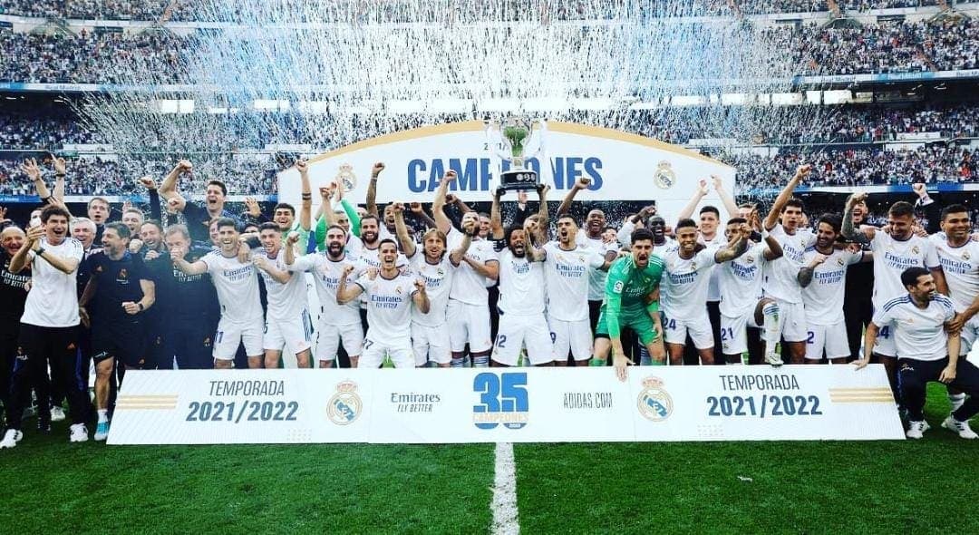 Video: Real Madrid es campeón de La Liga de España; es su título número 35