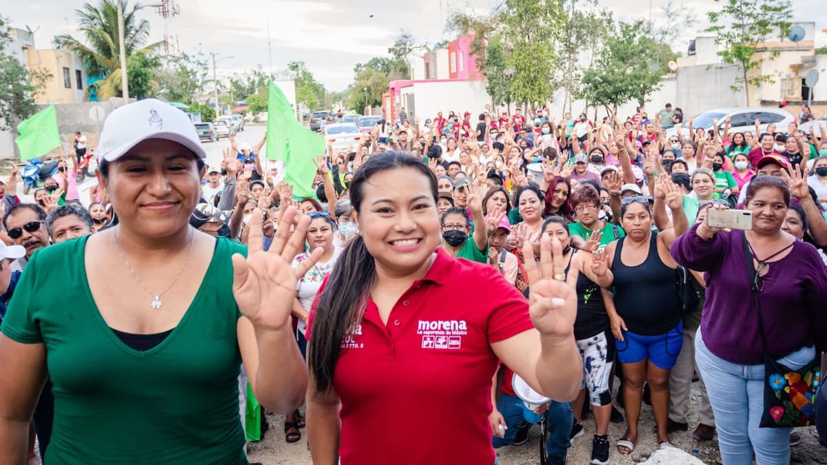 Lograremos el triángulo perfecto de la 4T en Quintana Roo: Silvia Dzul