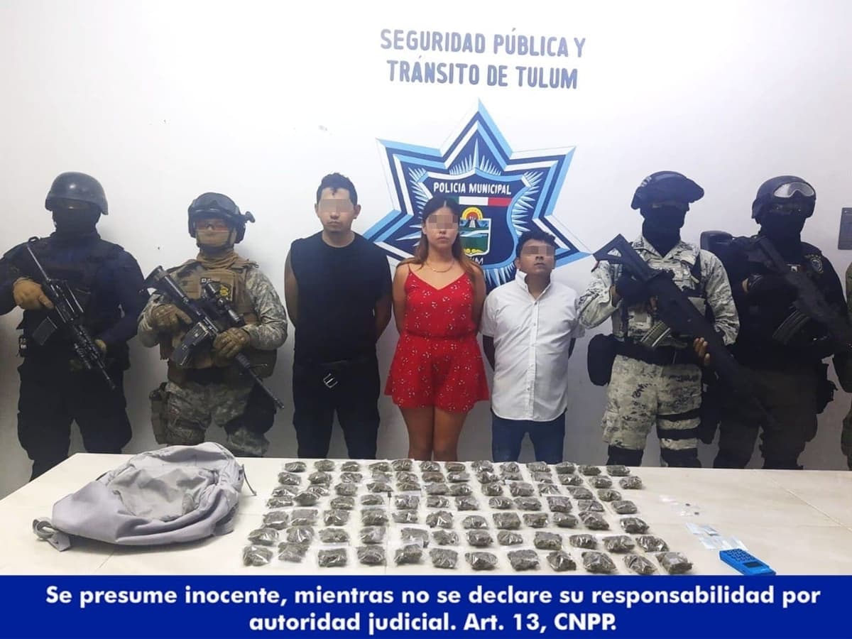 Este fin de semana la Policía Quintana Roo detuvo a integrantes de células de la delincuencia organizada