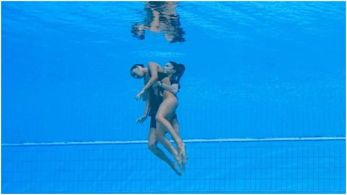 Nadadora mexicoamericana sufrió un desmayo en plena competencia