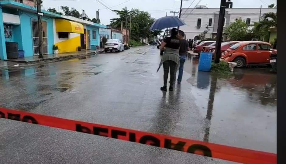 Balean a un hombre en Cozumel
