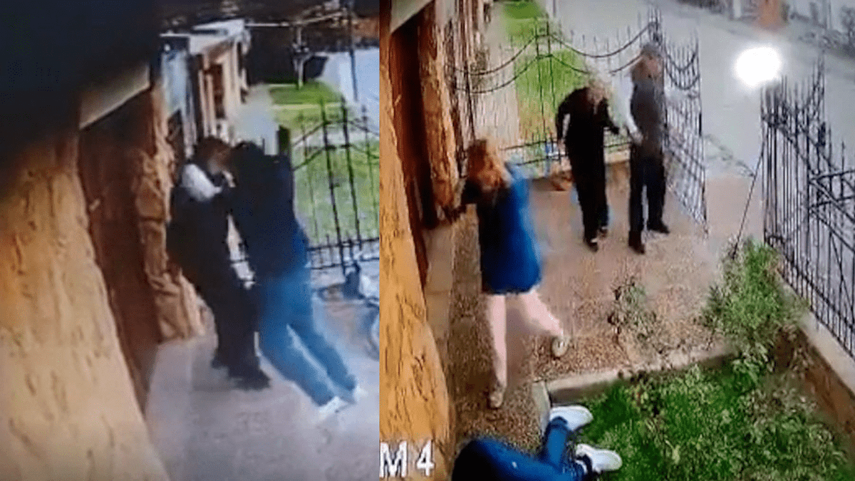 VIDEO: Abuelo mata a tiros a su nieto tras ser agredido