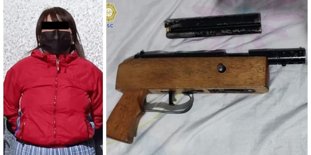 Detienen a narcomenudista con pistola ‘artesanal’