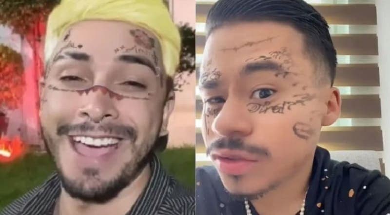 Nuevo filtro de los tatuajes de Christian Nodal se hace viral en TikTok e Instagram