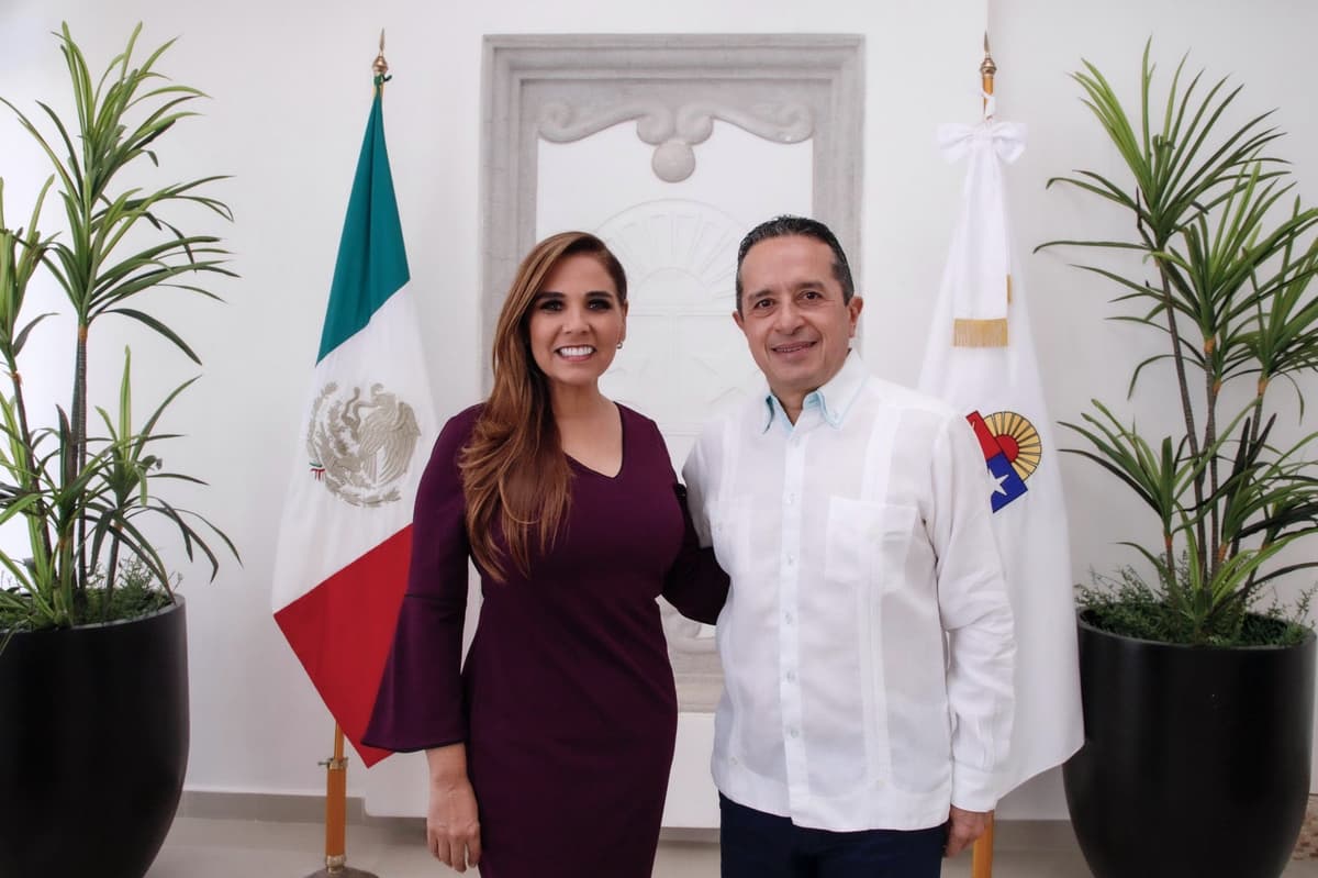 Carlos Joaquín se reúne con Mara Lezama para acordar entrega-recepción