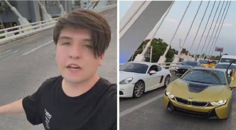 Influencer cierra un puente solo para grabar un TikTok y ahora enfrenta una denuncia penal