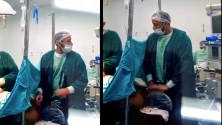 Anestesista es detenido por abusar de mujer mientras le hacían una cesárea