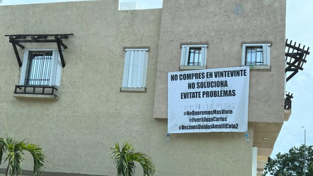 Amedrenta inmobiliaria Vinte a propietarios de Real Amalfi; buscan la entrega de la Mesa Directiva