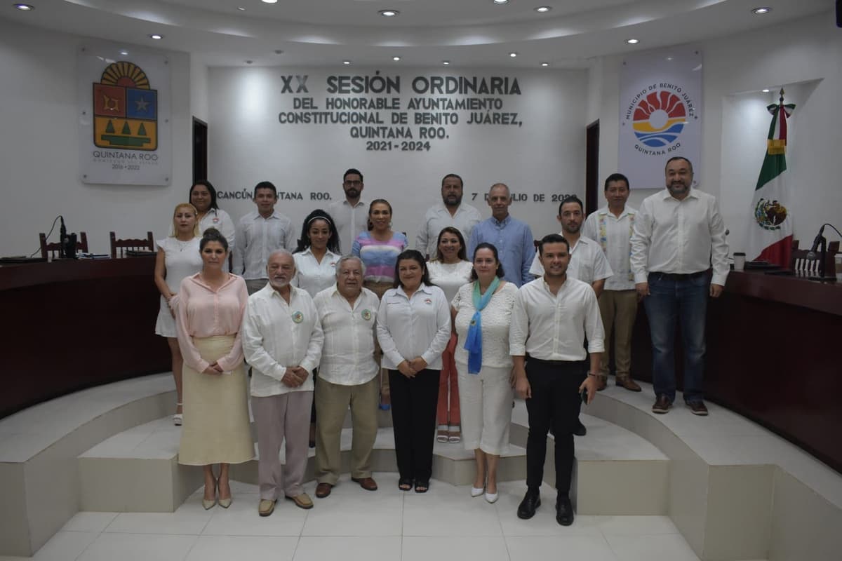 Avala Cabildo de Benito Juárez más obras para Cancún