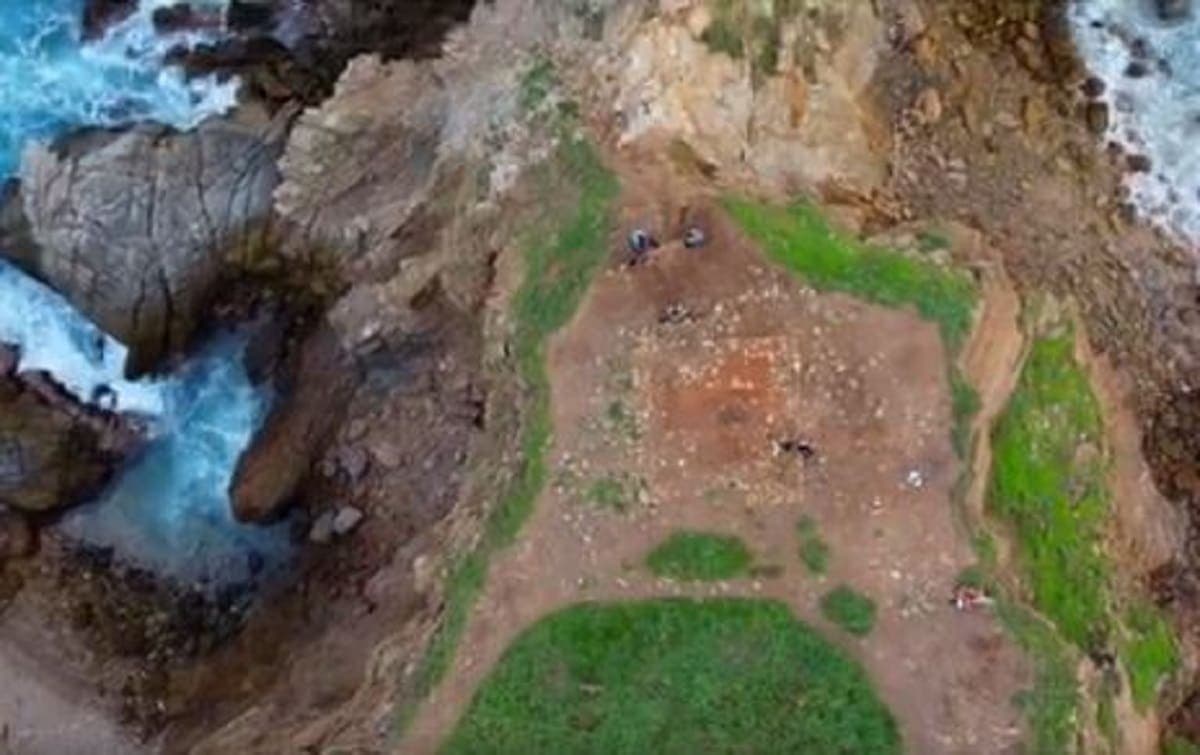 VIDEO: Huracán Ágatha desentierra sitio arqueológico en Mazunte
