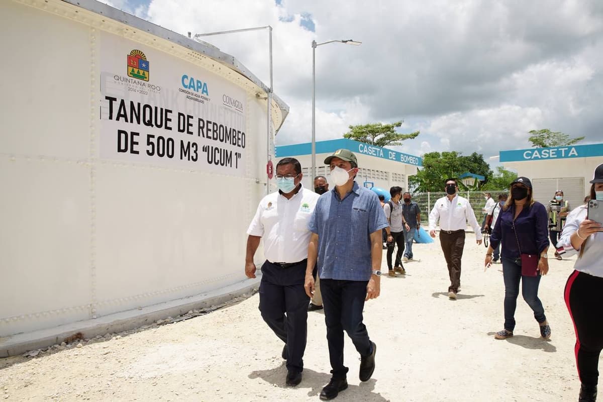 Carlos Joaquín entrega obras que mejoran la calidad de vida de las comunidades en la región sur
