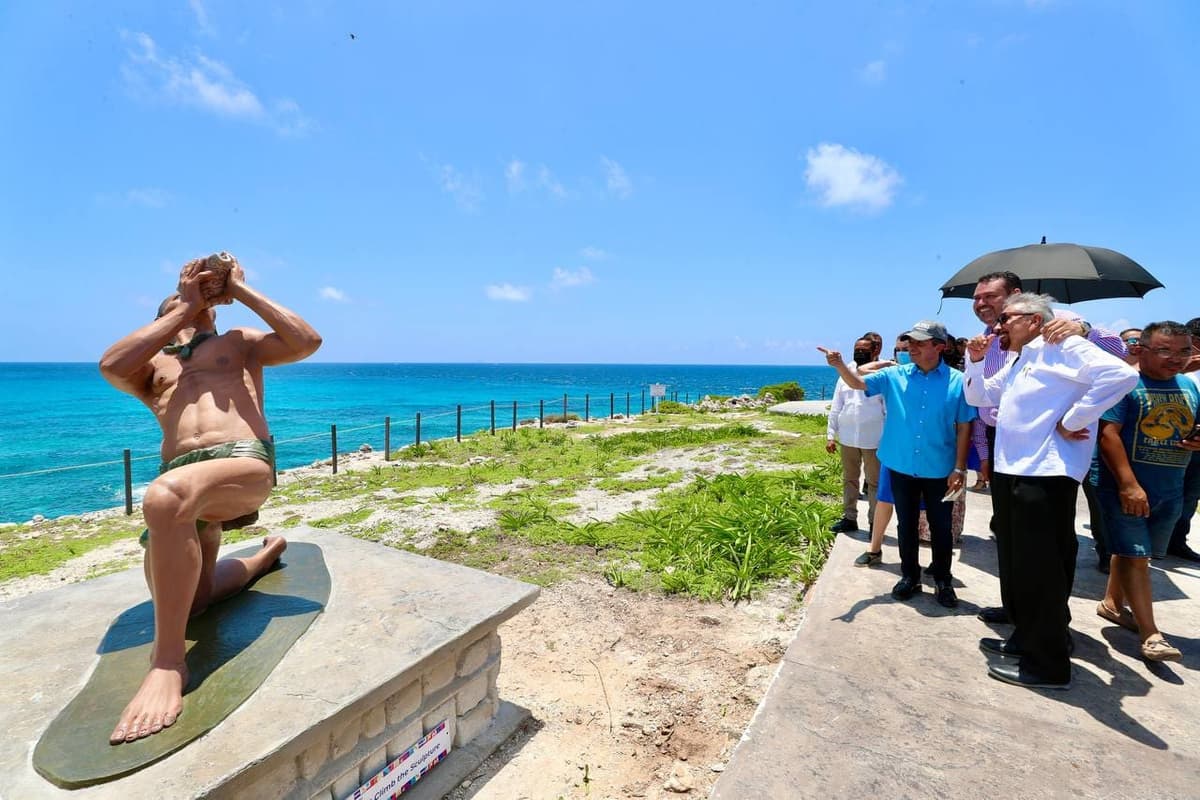 Con la remodelación urbana, Carlos Joaquín devuelve su esplendor turístico a Isla Mujeres