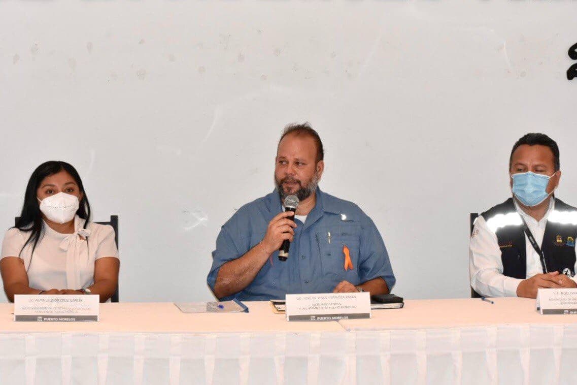 Instalan el comité de prevención de accidentes viales en Puerto Morelos
