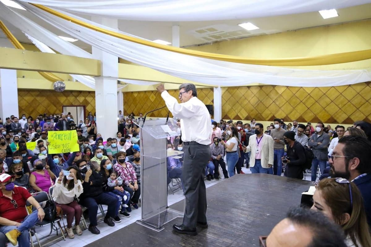 PRECAMPAÑA: Ricardo Monreal presenta su plataforma política, rumbo a la Presidencia de 2024