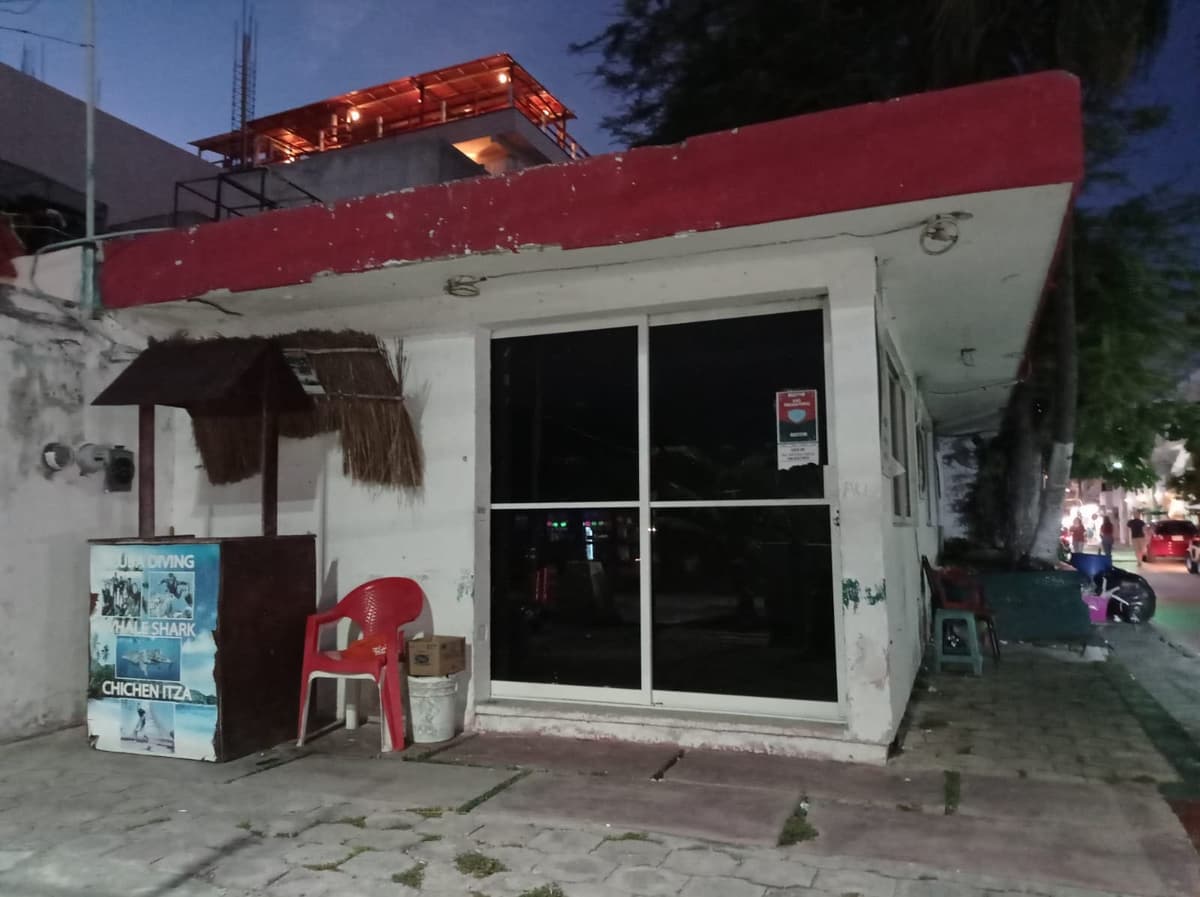 Abandonadas, lucen las instalaciones del PRI en Isla Mujeres tras el 5 de junio