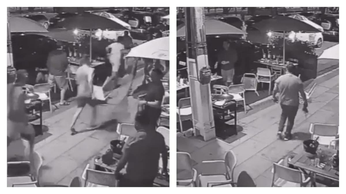 Video: Grupo de Crossfit pasa por un restaurante corriendo y los que comían huyeron creyendo que pasaba algo