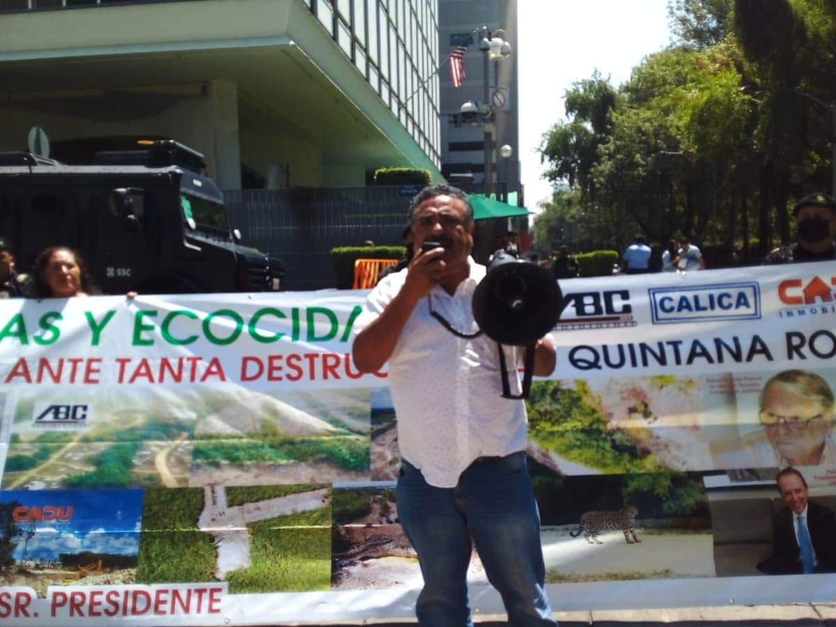 Llama Chano Toledo a la sociedad a defender al destino ante daños de CALICA