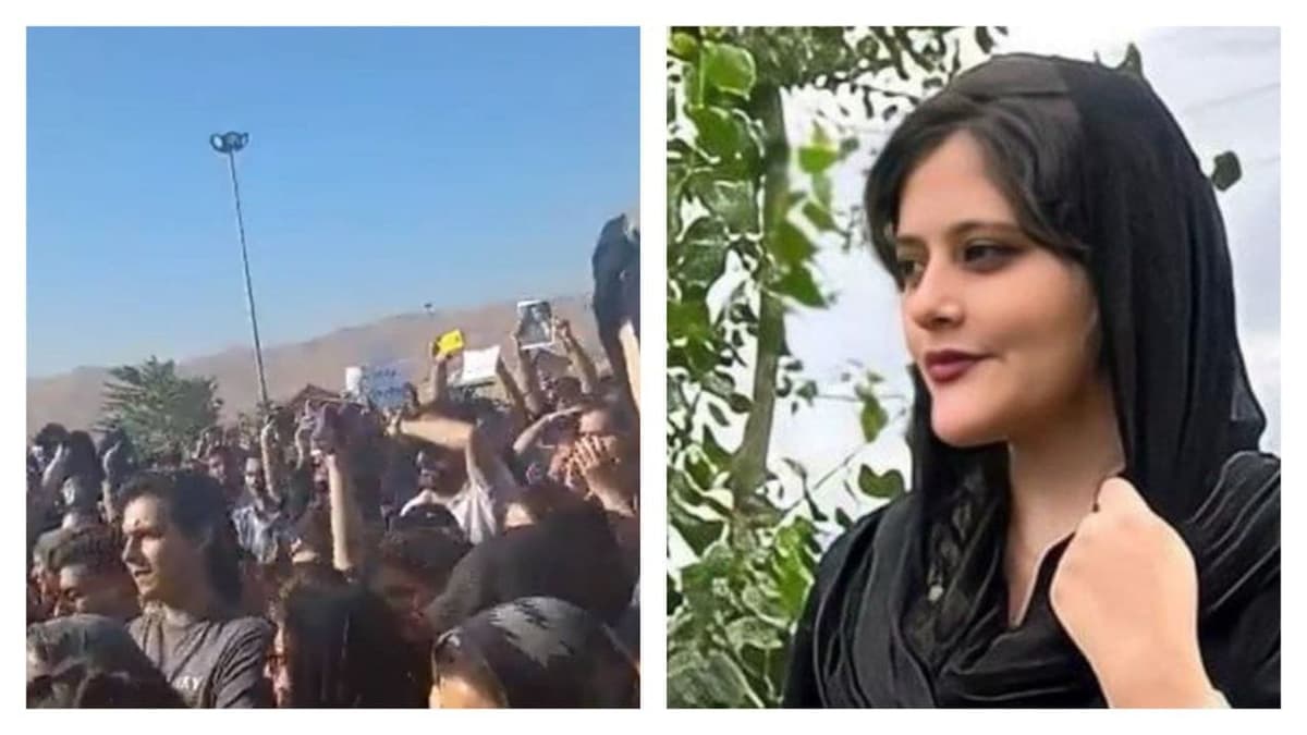 Protestan en Irán por la muerte de una mujer que fue detenida por llevar mal el velo