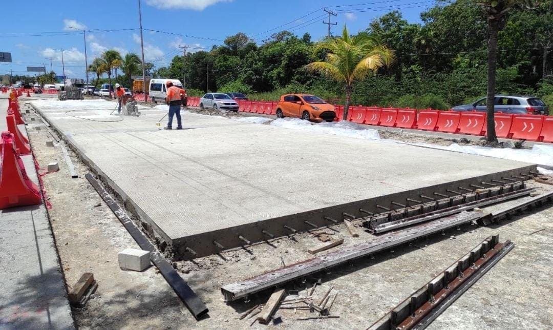 Anuncian cierre de vía alterna del bulevar Colosio de Cancún por obras de Aguakan