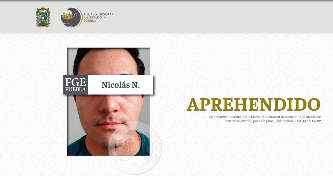 Detienen a estudiante de la Ibero que tocó a una menor en un kínder en Puebla