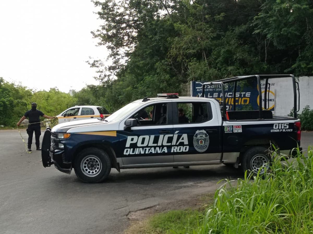 Hallan cuerpo embolsado en las inmediaciones de la colonia Arboledas de Chetumal