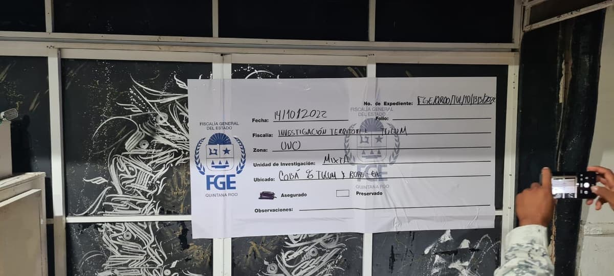 Aseguran armas y drogas en bar de Tulum; hay un detenido