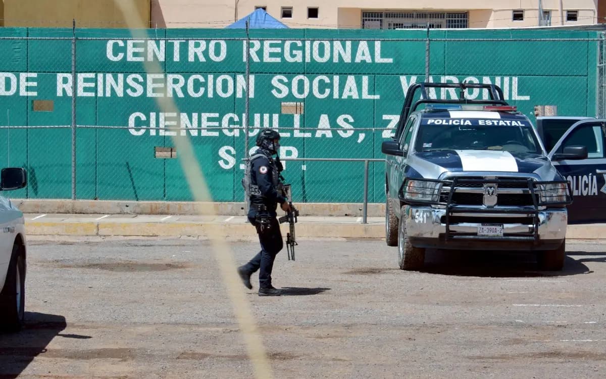 Fuga de al menos 7 reos de penal de Cieneguillas en Zacatecas