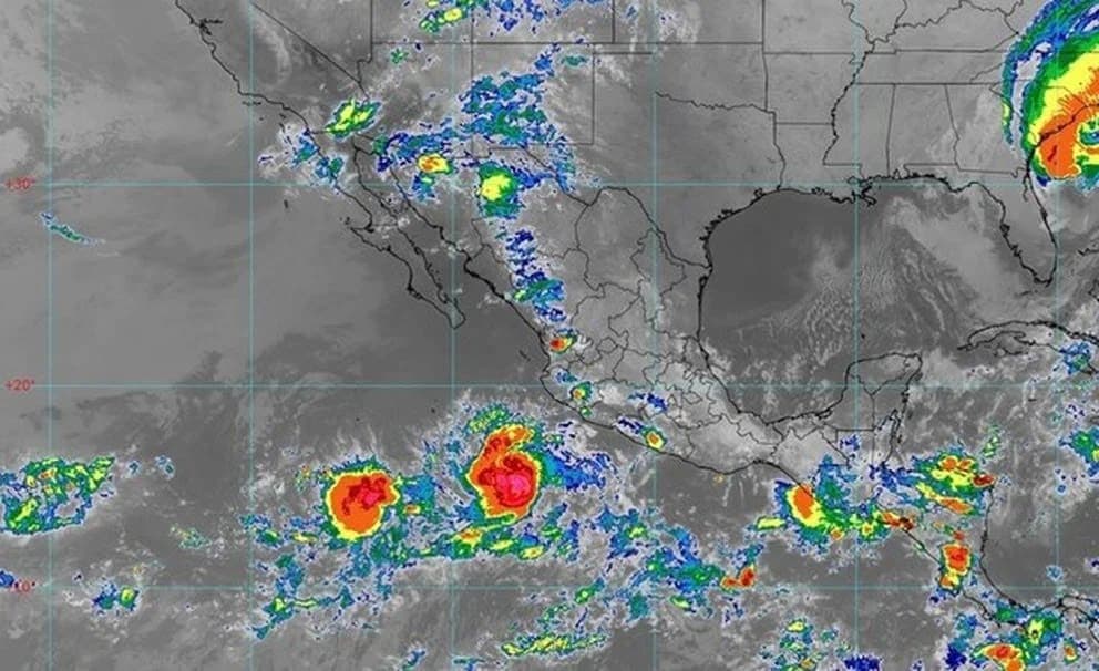 Huracán Orlene se intensifica a categoría 2 frente a Jalisco, alcanzará la categoría 3