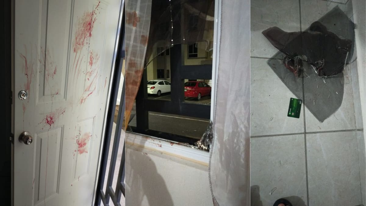 Sujeto es herido tras cometer robo en un departamento del fraccionamiento Aldea Tulum