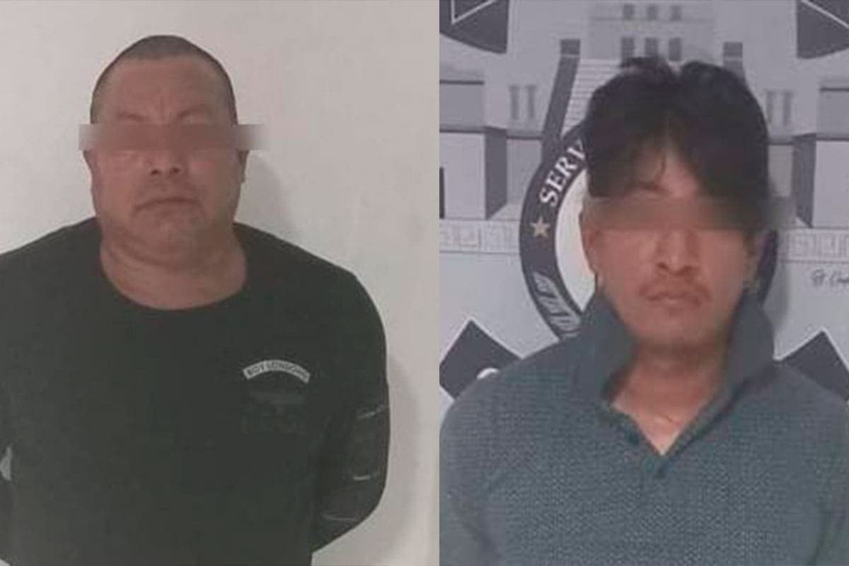 Capturan a dos presuntos plagiarios en Cancún