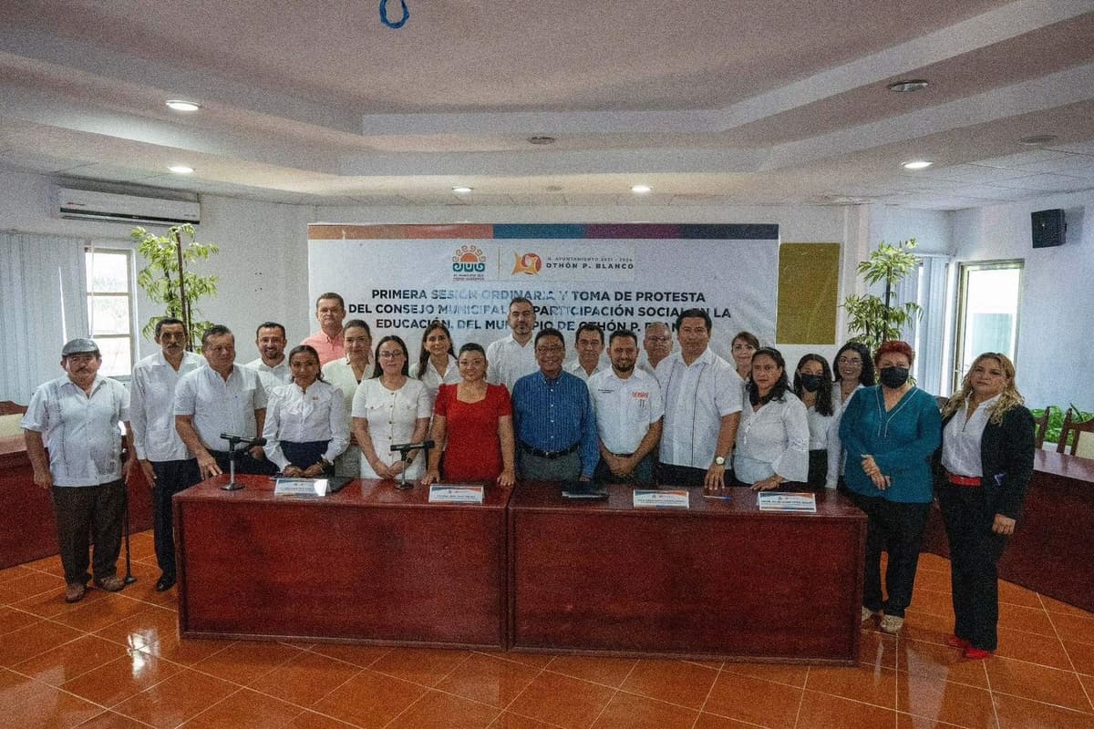 Instalan en OPB el Consejo Municipal de Participación Social en la Educación