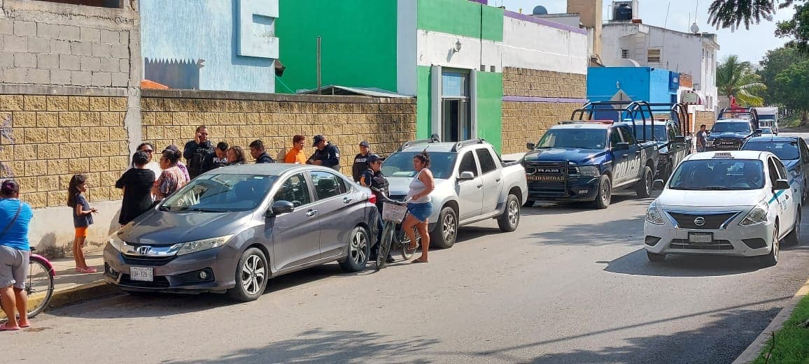 Vandaliza mujer una capilla en Playa del Carmen