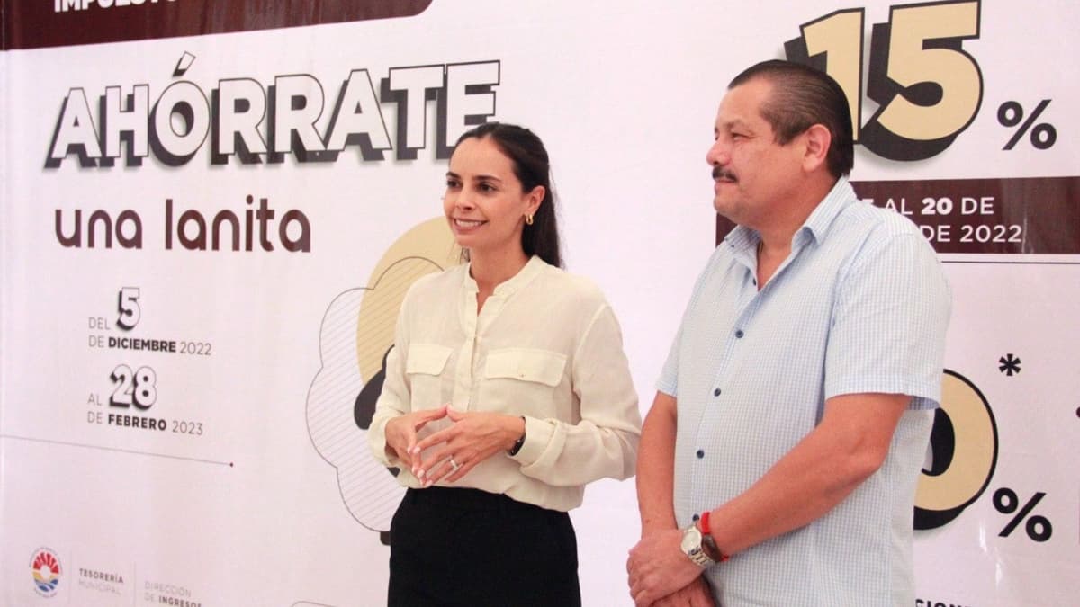 Invita Ana Patricia Peralta a aprovechar campaña de descuentos del Predial 2023