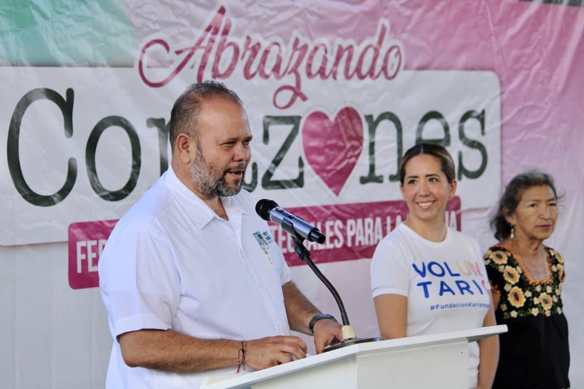 LLEVA DIF DE PUERTO MORELOS EL PROGRAMA “ABRAZANDO CORAZONES” A LEONA VICARIO